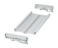 DIN-Rail Enclosure Kit UM-BASIC, 254x40x128mm, PVC